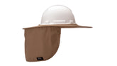 Pyramex HPSHADEC Collapsible Full Brim Hard Hat Sun Shade